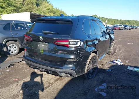 2022 BMW X5 M50I from USA, damaged, VIN 5UXJU4C07N9M63802